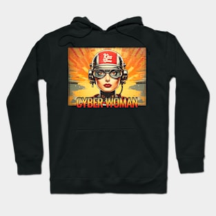 cyber woman Hoodie